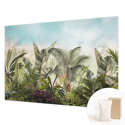 Fototapeta fizelinowa z nadrukiem Tropikalny raj