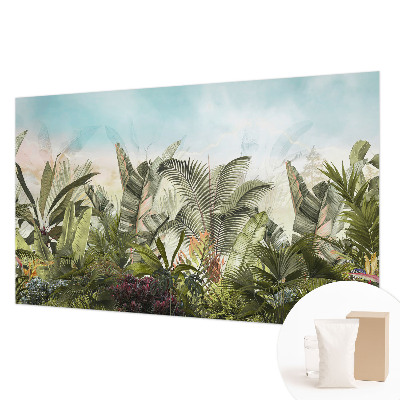 Fototapeta fizelinowa z nadrukiem Tropikalny raj