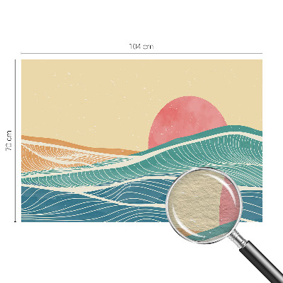 Tapeta fotograficzna Tapeta fotograficzna Morskie fale