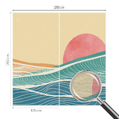 Tapeta fotograficzna Tapeta fotograficzna Morskie fale