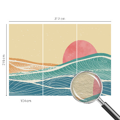 Tapeta fotograficzna Tapeta fotograficzna Morskie fale