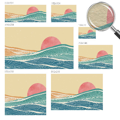 Tapeta fotograficzna Tapeta fotograficzna Morskie fale