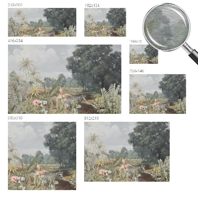 Tapeta fotograficzna Egzotyczny krajobraz