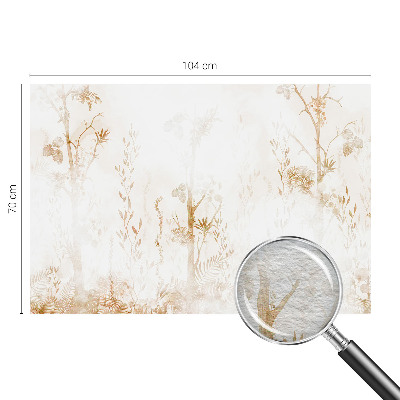 Nowoczesna fototapeta do salonu Botaniczna elegancja