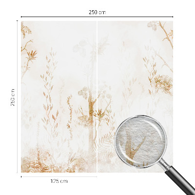 Nowoczesna fototapeta do salonu Botaniczna elegancja