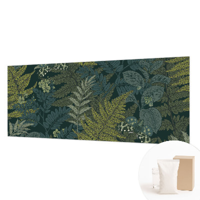 Fototapeta fizelinowa do sypialni Zielona elegancja