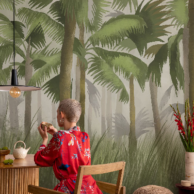 Dekoracyjna fototapeta na ścianę Tropikalny las