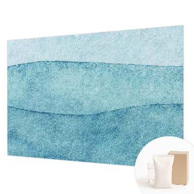 Fototapeta fizelinowa z nadrukiem Fototapeta fizelinowa z nadrukiem Niebieskie fale