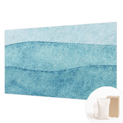 Fototapeta fizelinowa z nadrukiem Fototapeta fizelinowa z nadrukiem Niebieskie fale