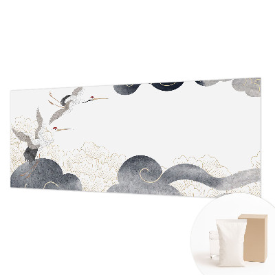 Tapeta fotograficzna fizelinowa Żurawie w locie