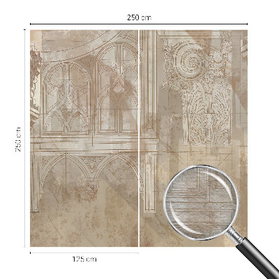 Nowoczesna fototapeta do salonu Historyczne ornamenty