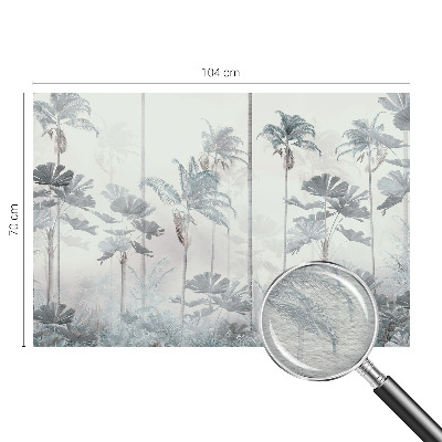 Fototapeta fizelinowa z nadrukiem Tropikalny krajobraz