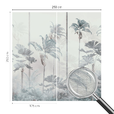 Fototapeta fizelinowa z nadrukiem Tropikalny krajobraz