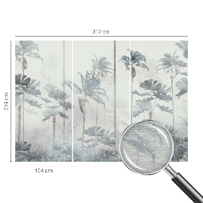 Fototapeta fizelinowa z nadrukiem Tropikalny krajobraz