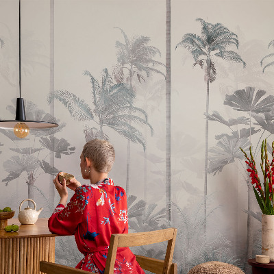 Fototapeta fizelinowa z nadrukiem Tropikalny krajobraz