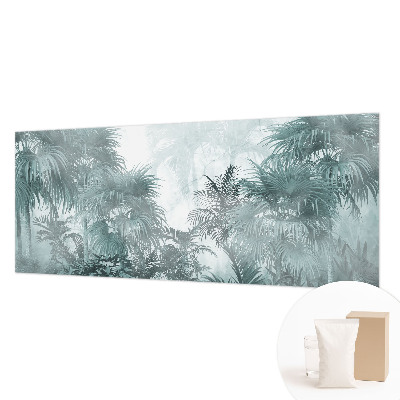 Fototapeta fizelinowa do sypialni Egzotyczna zieleń