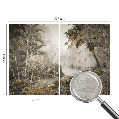 Tapeta fotograficzna fizelinowa z motywem tropikalnego lasu