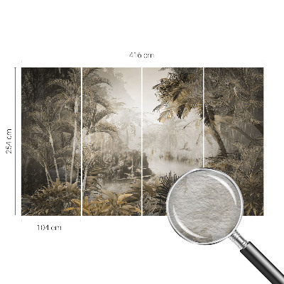 Tapeta fotograficzna fizelinowa z motywem tropikalnego lasu