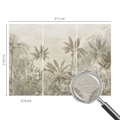 Tapeta fotograficzna Tropikalna dżungla