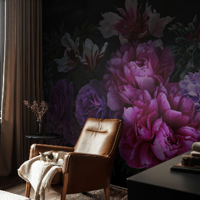 Dekoracyjna fototapeta na ścianę Kwiatowa elegancja