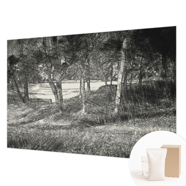 Fototapeta fizelinowa z nadrukiem Spokojny pejzaż