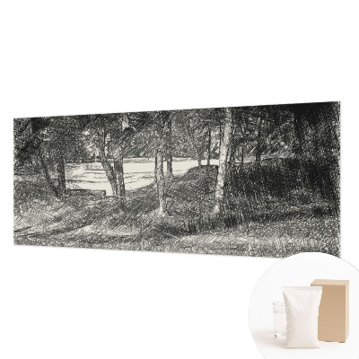 Fototapeta fizelinowa z nadrukiem Spokojny pejzaż