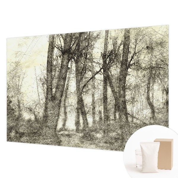 Fototapeta na ścianę z motywem leśnej melancholii