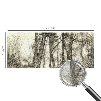 Fototapeta na ścianę z motywem leśnej melancholii