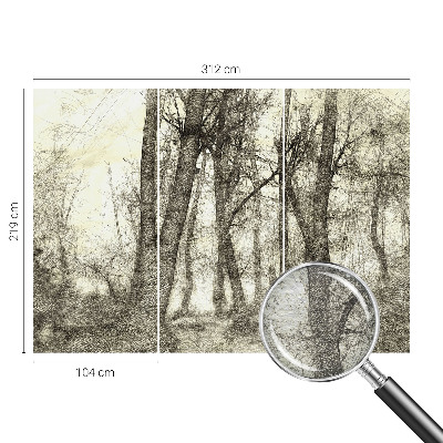 Fototapeta na ścianę Leśna melancholia