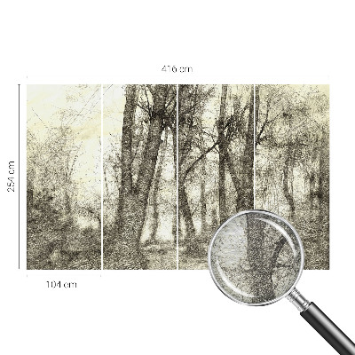 Fototapeta na ścianę Leśna melancholia