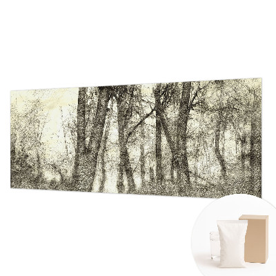Fototapeta na ścianę z motywem leśnej melancholii