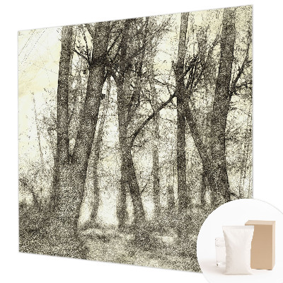 Fototapeta na ścianę z motywem leśnej melancholii