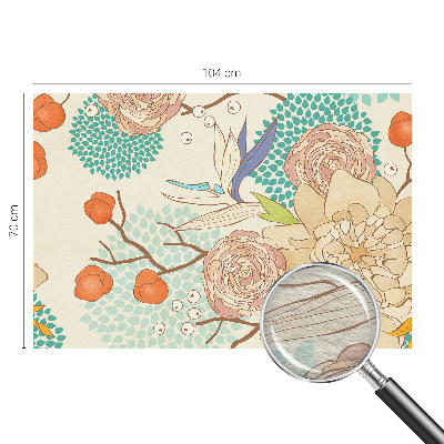 Tapeta fotograficzna Kwiatowa fantazja