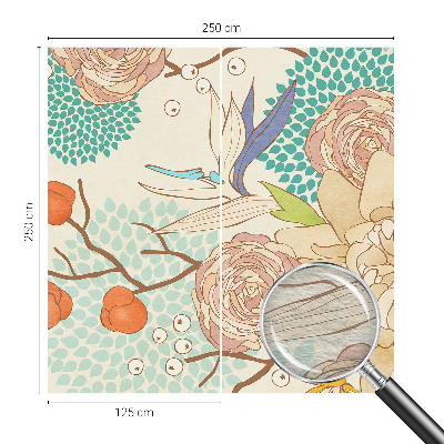 Tapeta fotograficzna Kwiatowa fantazja