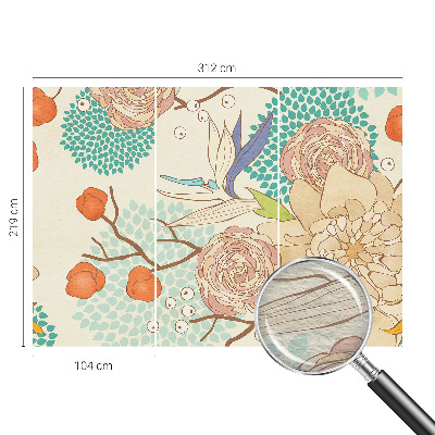 Tapeta fotograficzna Kwiatowa fantazja