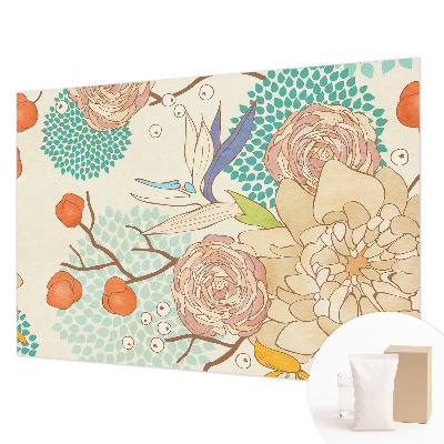 Tapeta fotograficzna Kwiatowa fantazja