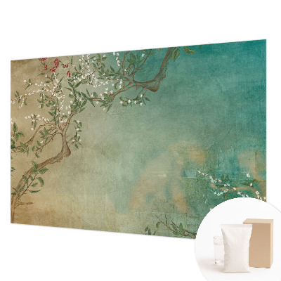 Fototapeta fizelinowa do sypialni Kwiatowa harmonia