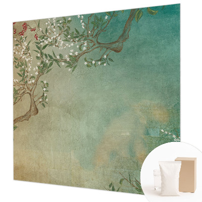 Fototapeta fizelinowa do sypialni Kwiatowa harmonia