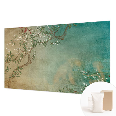 Fototapeta fizelinowa do sypialni Kwiatowa harmonia