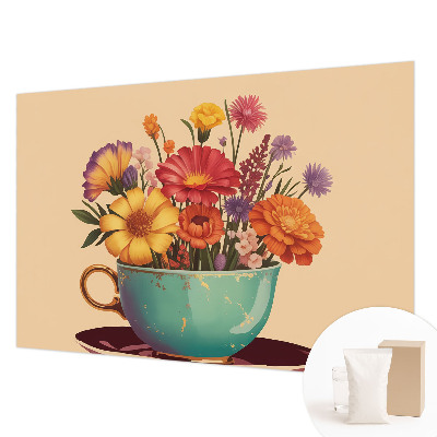 Tapeta fotograficzna Barwny bukiet