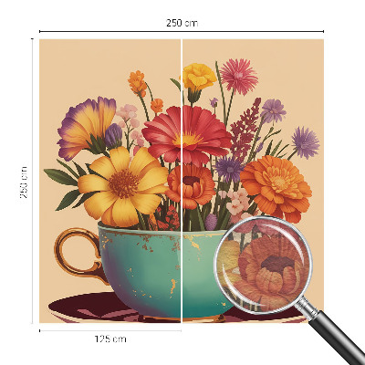 Tapeta fotograficzna Tapeta fotograficzna Barwny bukiet