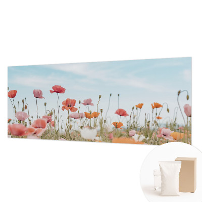 Nowoczesna fototapeta do salonu Kwiaty maku