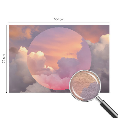 Dekoracyjna fototapeta na ścianę Eteryczne chmury