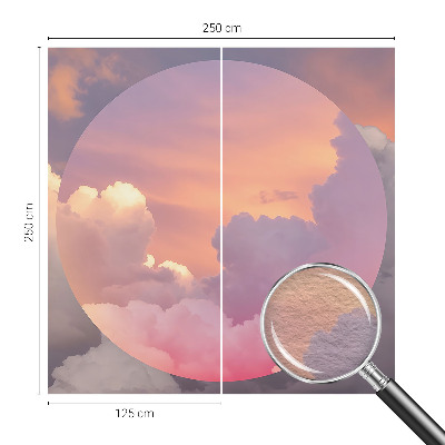 Dekoracyjna fototapeta na ścianę Eteryczne chmury