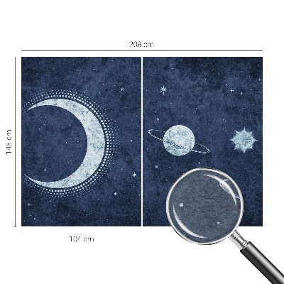 Fototapeta fizelinowa do sypialni Fototapeta fizelinowa do sypialni Gwiezdny motyw