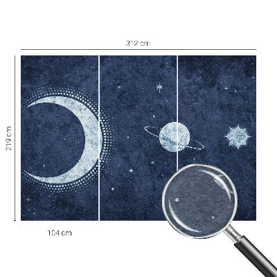 Fototapeta fizelinowa do sypialni Fototapeta fizelinowa do sypialni Gwiezdny motyw