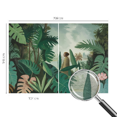 Tapeta fotograficzna Egzotyczna dżungla