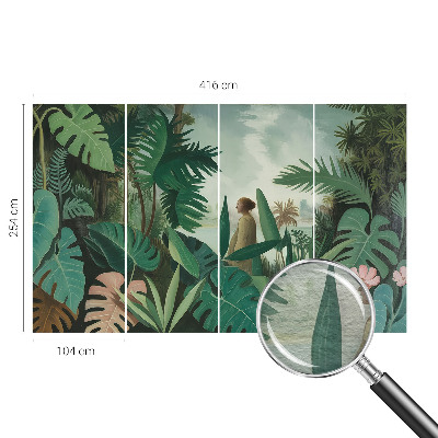 Tapeta fotograficzna Egzotyczna dżungla