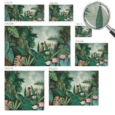 Tapeta fotograficzna Egzotyczna dżungla