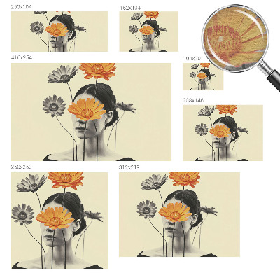 Tapeta fotograficzna fizelinowa Surrealistyczna wizja